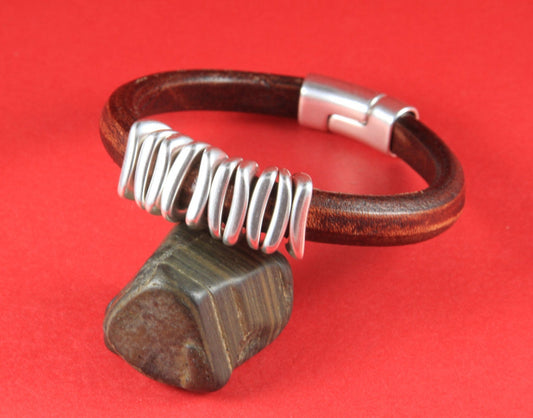 LS0018>>MADE IN EUROPE 5 zamak ring sliders, licorice ring slider, 10x6mm  sliders, silver ring sliders, Qty5