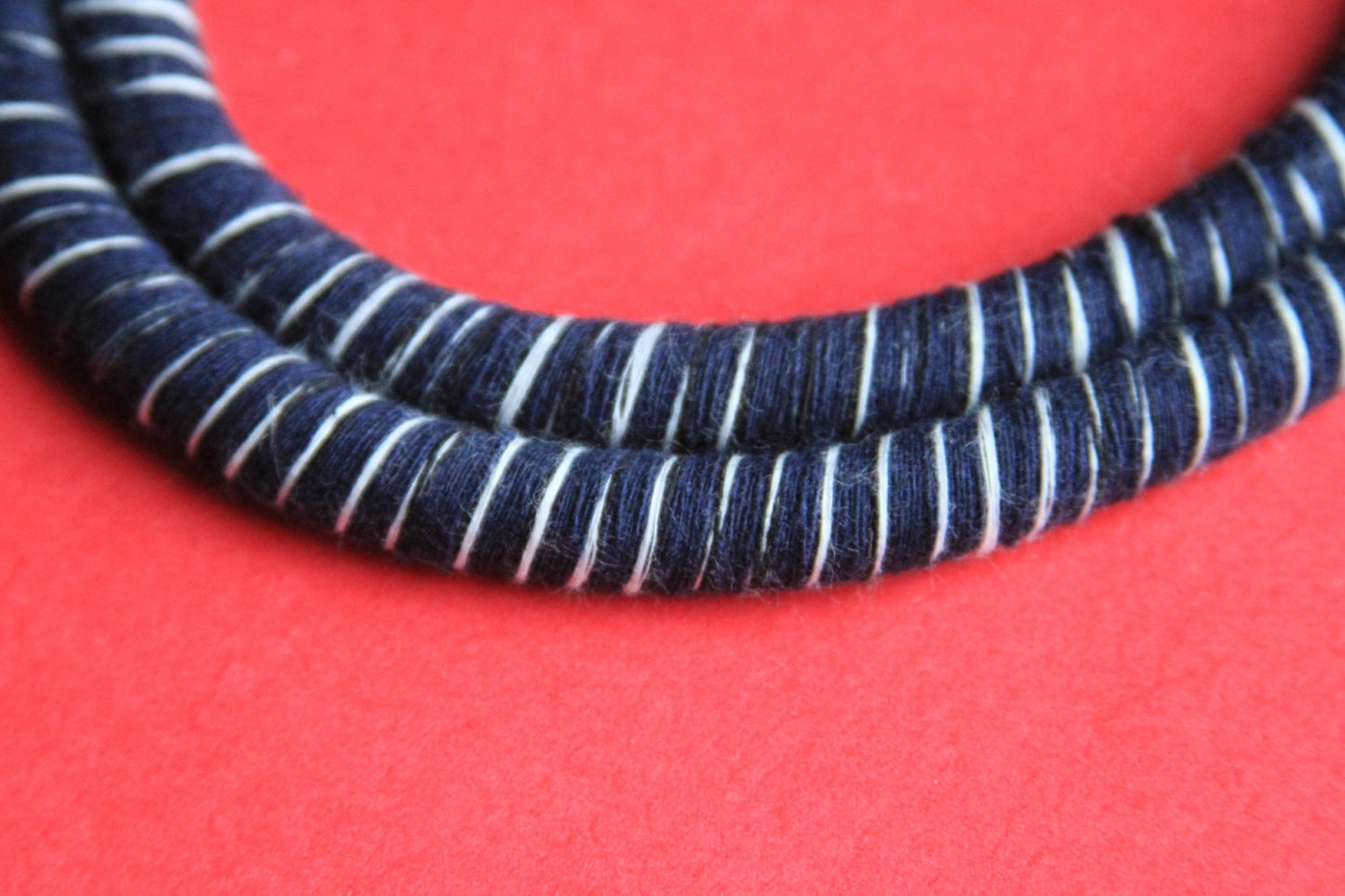 MADE in EUROPE 24" rasta cord, 10mm round cord, 10mm round twisted thread cord (93777)