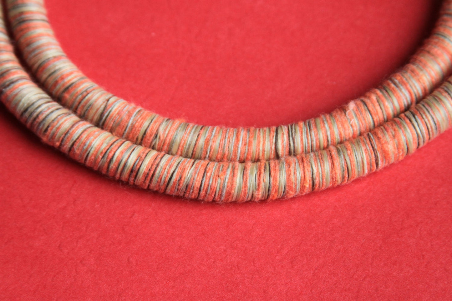MADE in EUROPE 24" rasta cord, 10mm round cord, 10mm round twisted thread cord (93777)