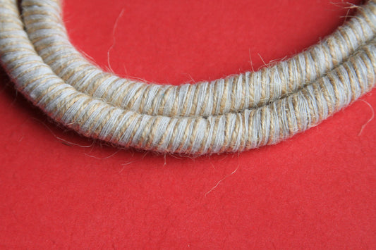 MADE in EUROPE 24" rasta cord, 10mm round cord, 10mm round twisted thread cord (93777)