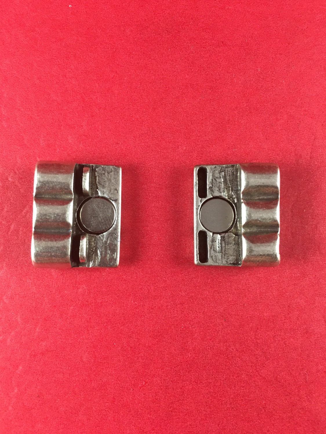 4/6 MADE in EUROPE zamak clasp, triple zamak clasp, triple strand bracelet magnetic clasp (6794/3)