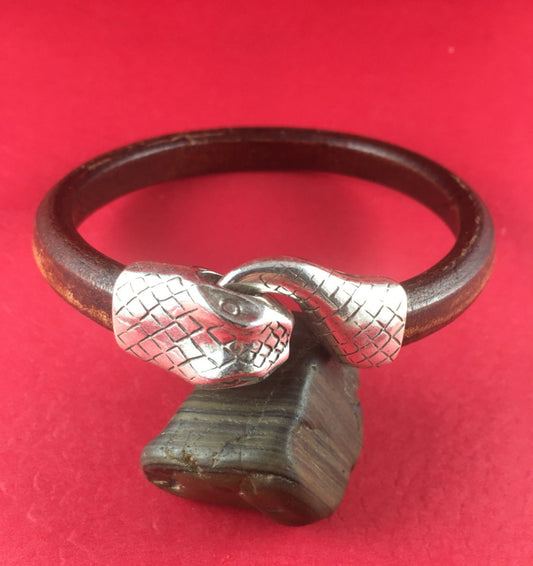 6/6 MADE in EUROPE zamak snake hook clasp, silver hook clasp, licorice cord snake clasp (6705) qty1