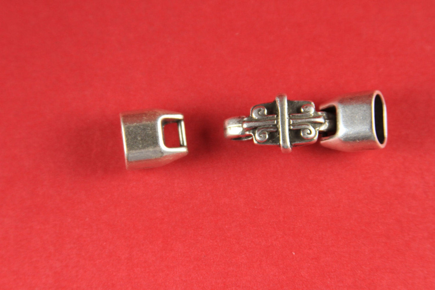 LC0011>>MADE IN EUROPE licorice  zamak clasp, licorice snap clasp, licorice bracelet clasp, (76902/10) Qty1