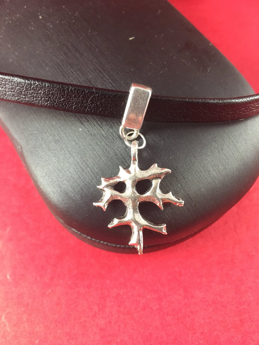 0/4 SALE!!!MADE in EUROPE 2 zamak bails slider for 5mm flat leather cord, flat leather bail bead, 5mm slider with hanging ring (6807/5) qty2