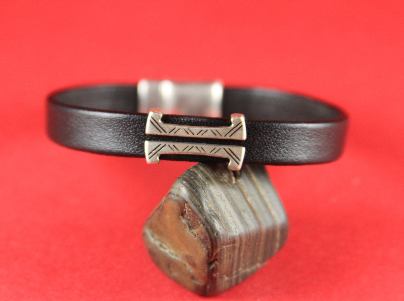 FS0118>>MADE in EUROPE 2 zamak sliders, 10mm flat cord slider, 10mm leather cord sliders, zamak sliders (78227/10) Qty2
