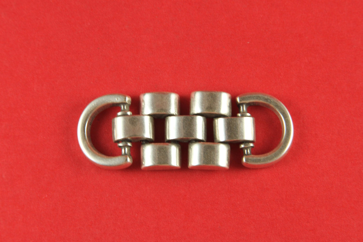 C0066>>MADE IN EUROPE bracelet zamak connector, chain spacer, flat cord connector, chain connector Qty1