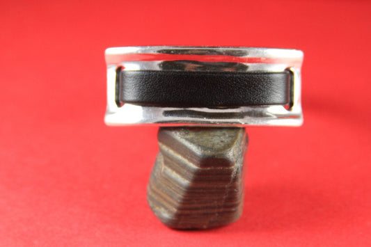 B0102>> MADE in EUROPE half bracelet link, zamak half bracelet, zamak bar for bracelet, zamak connector Qty1