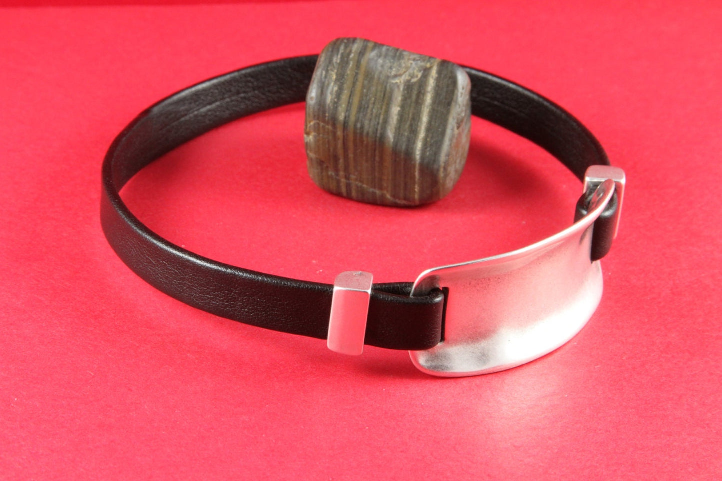 FS0131>>MADE in EUROPE 4 zamak loop makers, 10mm cord loop creator end, flat cord end Qty4