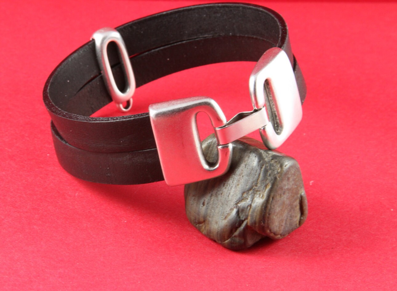 FC0245>>MADE in EUROPE zamak snap clasp, 20mm cord clasp, 20mm flat cord clasp (7615-0377) qty1