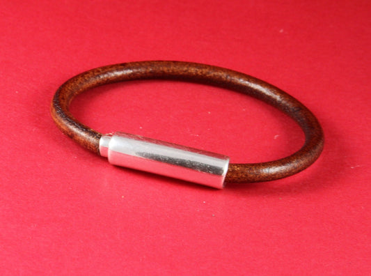 RC0058>>MADE in EUROPE zamak clasp, round cord clasp, 5mm round cord zamak clasp, 5mm tube clasp  Qty1