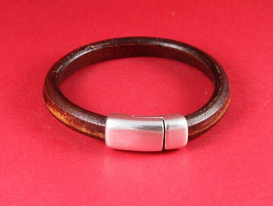 MADE in EUROPE zamak magnetic clasp, licorice cord magnetic clasp, licorice cord magnetic clasp, 10x6mm magnetic clasp (8361-0377) qty1