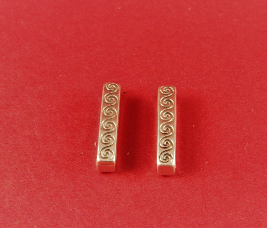 FS0098>> MADE in EUROPE 4 zamak sliders for 20mm cord, 20mm flat cord slider, zamak bar slider qty4