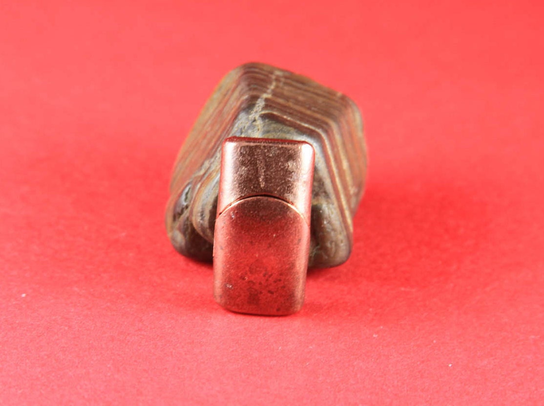 FC0220>>MADE IN EUROPE copper  magnetic clasp for 10mm flat cord, leather bracelet clasp, flat cord clasp (XM6003AC) Qty1