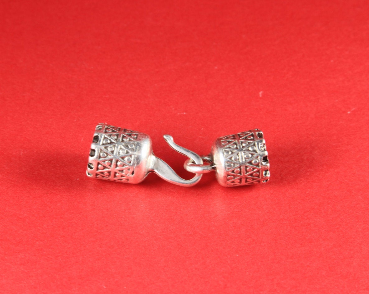 11/1 MADE IN EUROPE metal end caps, climbing cord ends, 10mm cord end, climbing cord clasp, climbing cord end caps (93789)Qty1set