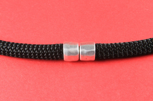 RC0006>>MADE IN EUROPE climbing cord clasp, 10mm zamak clasp, climbing cord clasp, climbing cord end caps Qty1