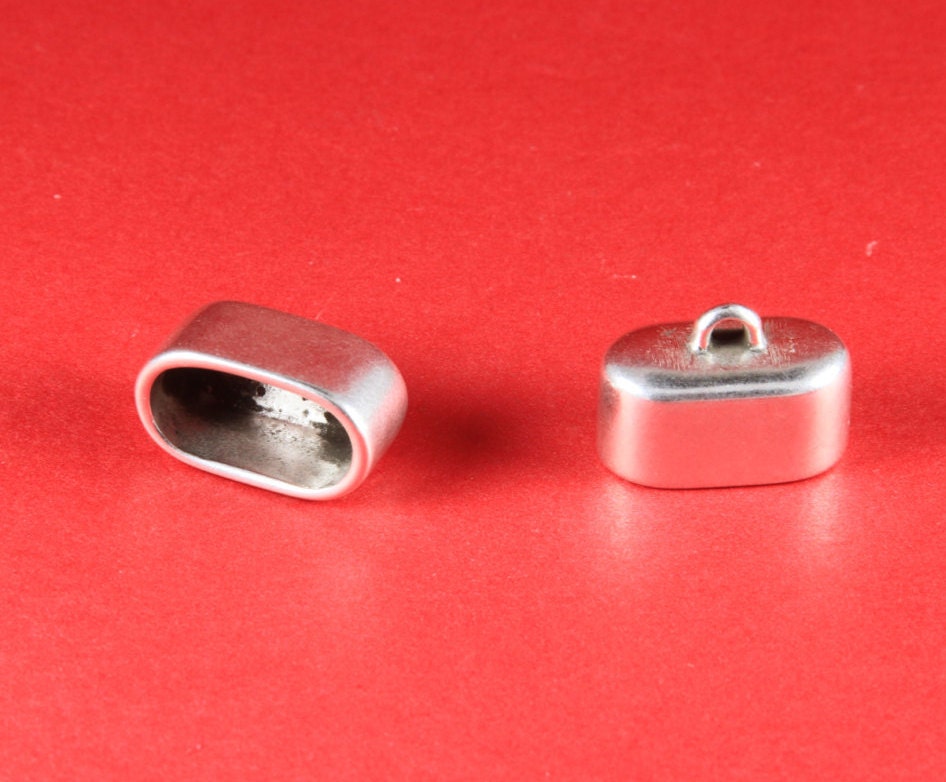 6/7 MADE IN EUROPE 2 zamak end caps, climbing cord double caps,  double strand climbing cord end caps (8884-0077)Qty2