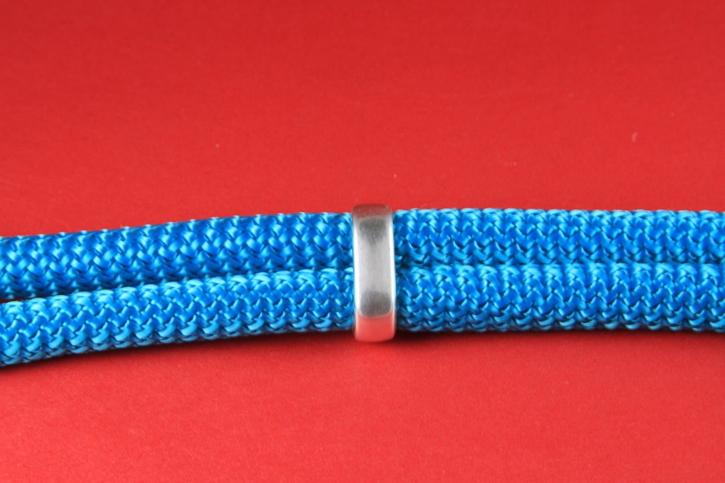 RS0120>>MADE IN EUROPE 2 zamak sliders, double slider, climbing cord double slider, double climbing cord spacer, Qty2