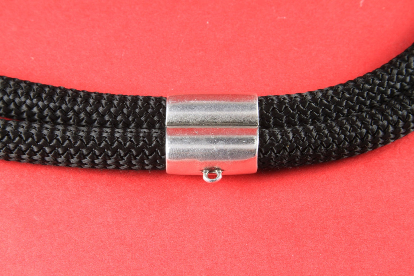RS0114>>MADE in EUROPE zamak bail slider, double climbing cord bail slider, pendant holder slider, slider with hanging ring (8869-0077) Qty1