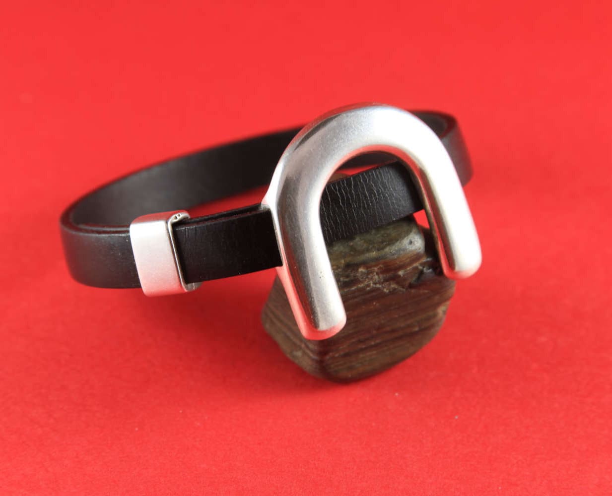 FC0253>>MADE in EUROPE zamak U clasp, U fastener clasp, 10mm cord clasp, flat cord clasp, horseshoe clasp, horse shoe clasp (4788/10) Qty1