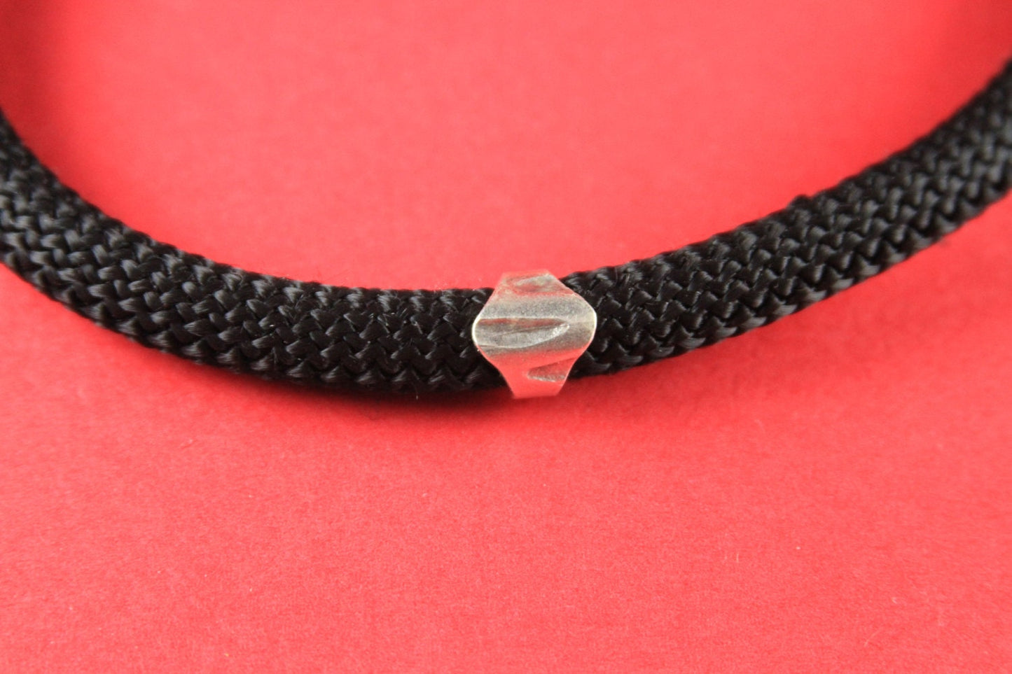 RS0091>>MADE IN EUROPE  2 metal sliders, 10mm climbing cord slider, climbing cord metal tube, round cord bead (X4630as) Qty2