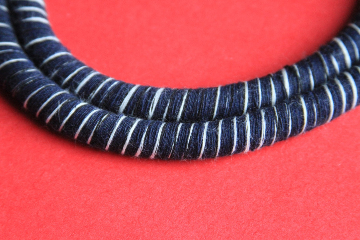 MADE in EUROPE 24" rasta cord, 10mm round cord, 10mm round twisted thread cord (93777)