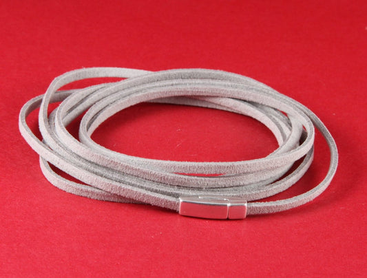 FC0252>>MADE in EUROPE zamak flat cord clasp, zamak clasp, zamak  clasp, 3mm flat cord clasp Qty1