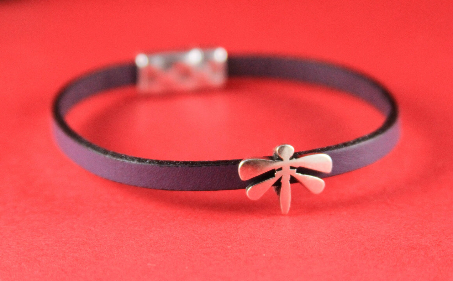 FS0336>>MADE in EUROPE 2 zamak dragonfly sliders for 5mm cord, flat cord dragonfly slider, zamak slider qty2