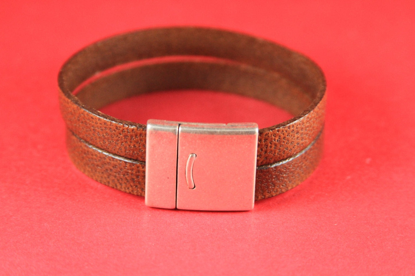 FC0175>>MADE in EUROPE zamak clasp, 20mm flat cord clasp, large clasp, silver clasp Qty1