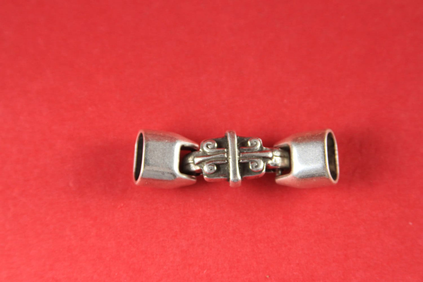 LC0011>>MADE IN EUROPE licorice  zamak clasp, licorice snap clasp, licorice bracelet clasp, (76902/10) Qty1