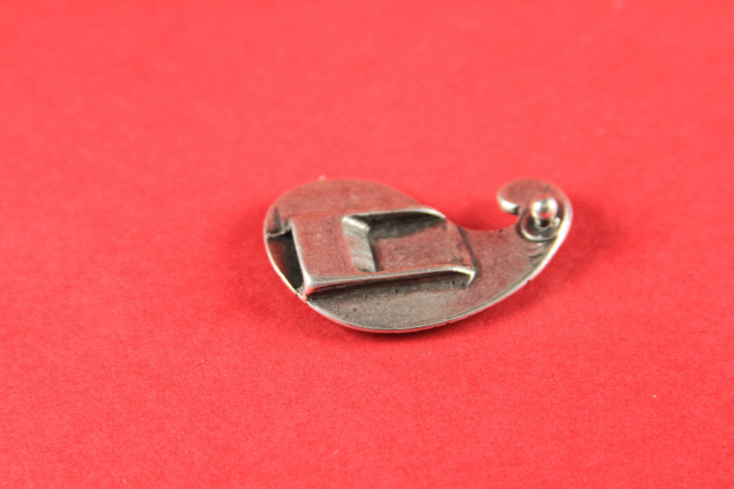 FC0184>>MADE in EUROPE zamak floral clasp, 10mm flat cord floral fastener clasp,  (77951/10) Qty1