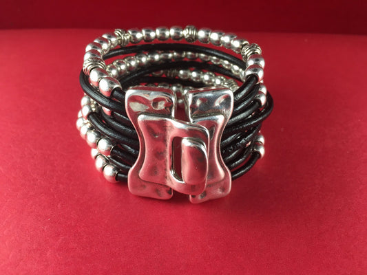 FC0002>>MADE in EUROPE large zamak hook clasp, 30mm flat zamak clasp, 30mm hammered hook clasp (5408/30) Qty1