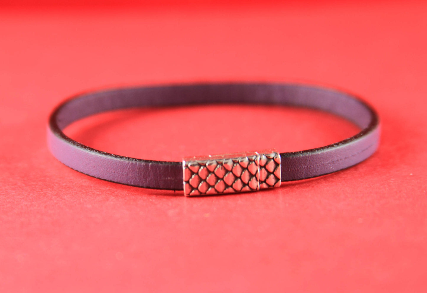 FC0189>>MADE in EUROPE 5mm flat cord zamak clasp , snakeskin clasp, 5mm cord clasp, zamak clasp  Qty1