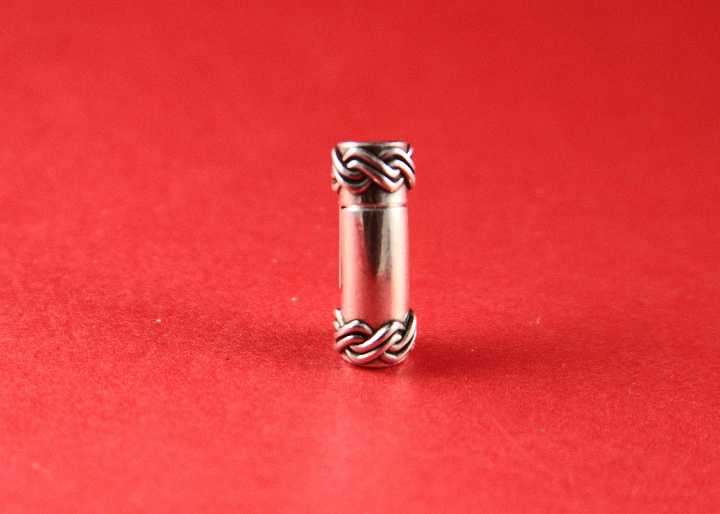 RC0036>>MADE IN EUROPE 4mm cord magnetic clasp, 4mm round leather cord clasp, round cord zamak clasp Qty1