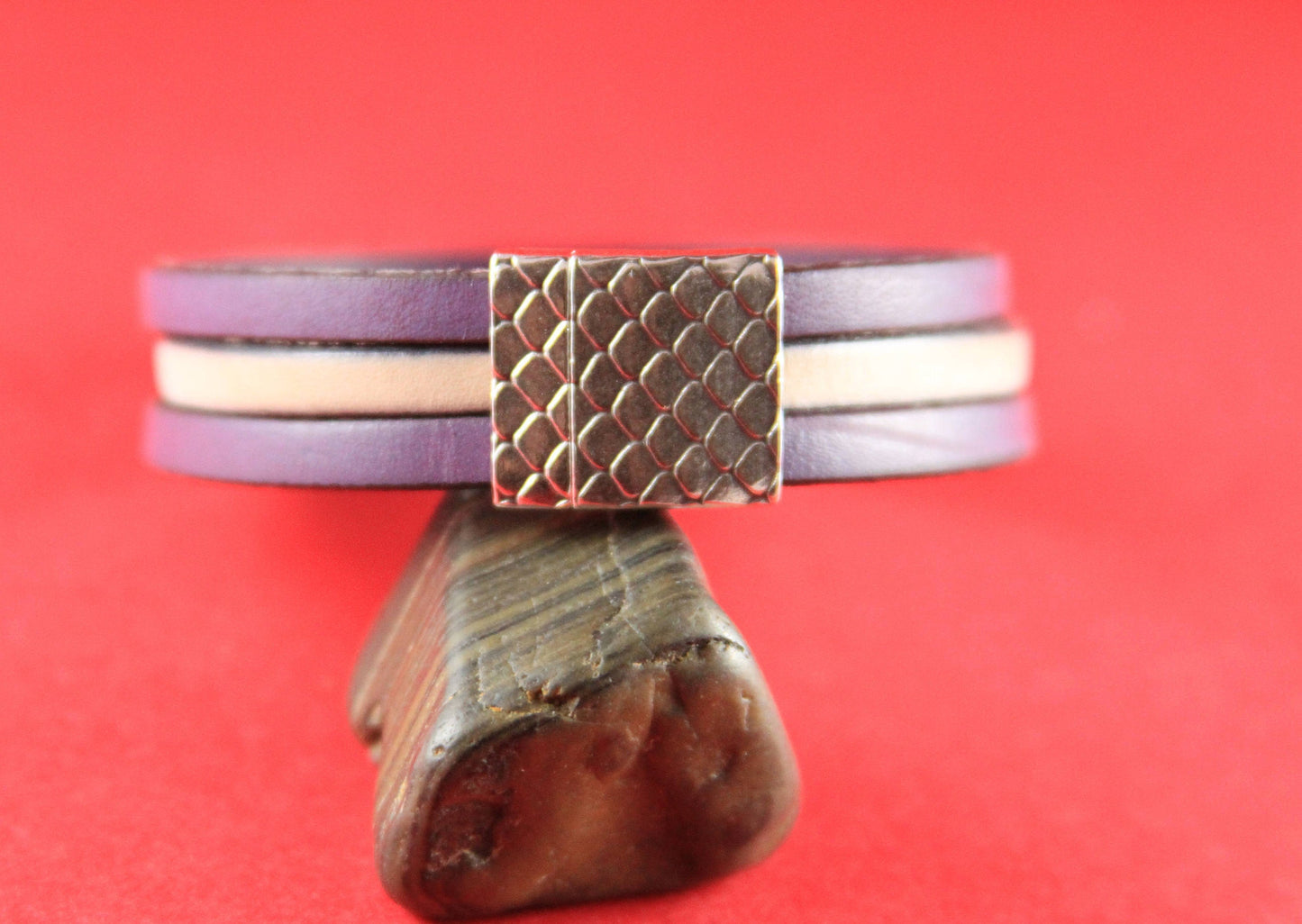 FC0066>>MADE in EUROPE zamak 15mm flat cord clasp, flat leather cord clasp, 15mm flat clasp Qty1