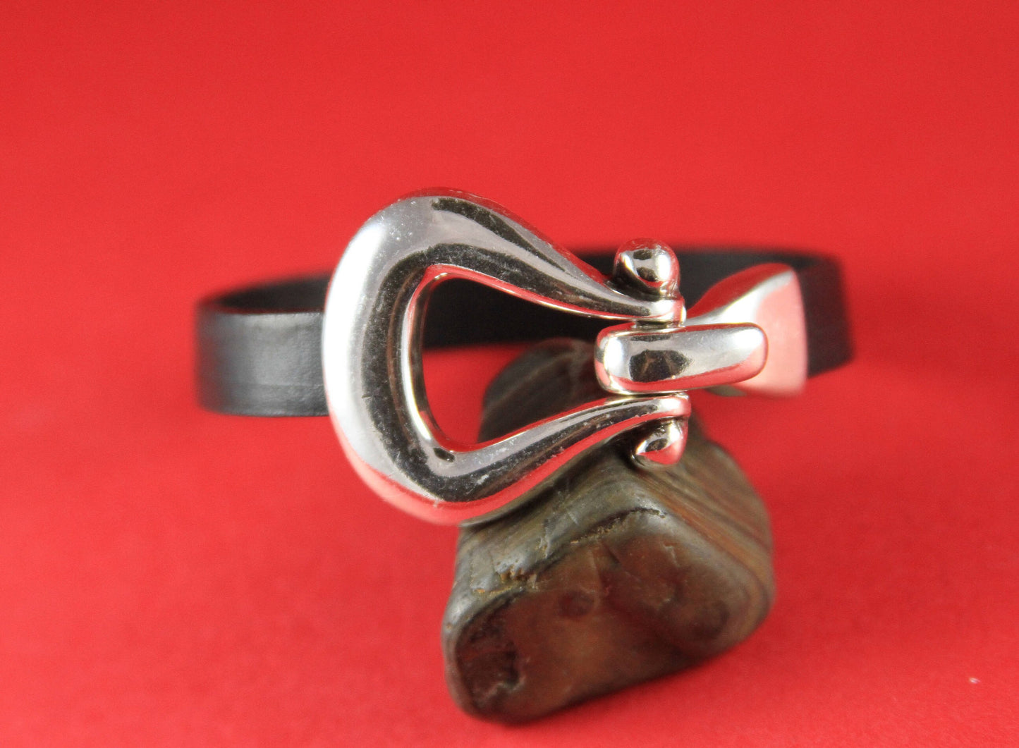 FC0021>>MADE in EUROPE zamak hook clasp set, bracelet clasp, silver hook clasp, flat cord hook clasp  Qty1