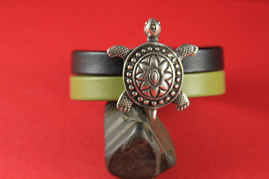 FS0164>>MADE in EUROPE zamak turtle slider, flat cord slider, zamak large turtle slider for 20mm flat cord qty1