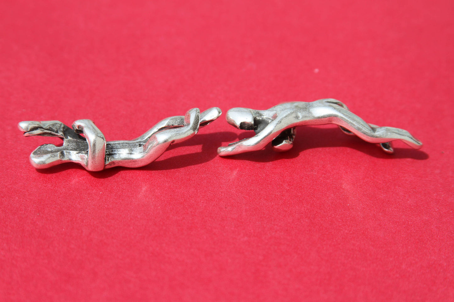 RS0023>>MADE in EUROPE zamak climber slider, 5mm round cord slider, round cord climbing man slider, (78422/05) Qty1