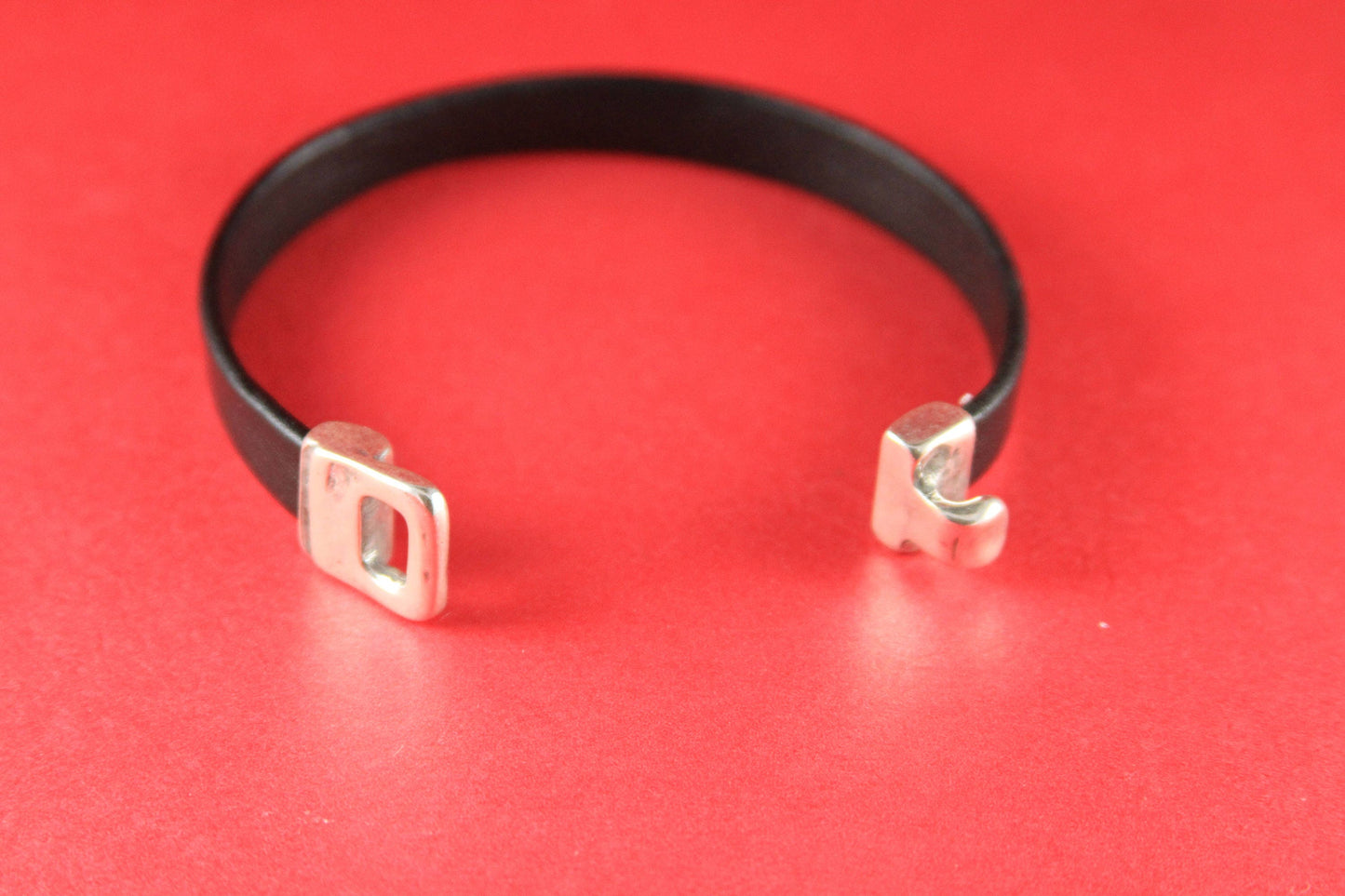 FC0148>>MADE in EUROPE zamak hook clasp, 10mm flat cord clasp, silver hook clasp (78861/10) Qty1