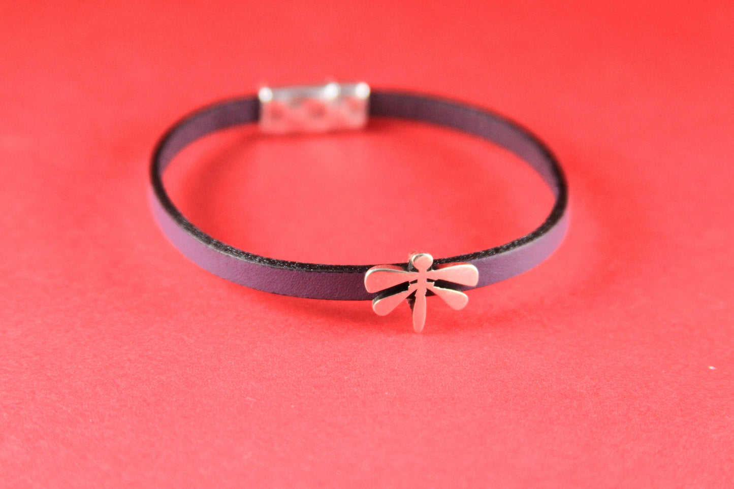 FS0336>>MADE in EUROPE 2 zamak dragonfly sliders for 5mm cord, flat cord dragonfly slider, zamak slider qty2