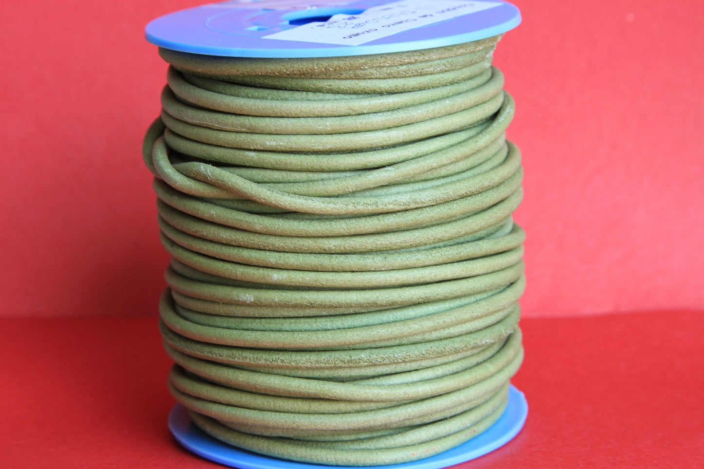 MADE in EUROPE 2 yards of suede cord, 3mm round suede cord (3crovca)