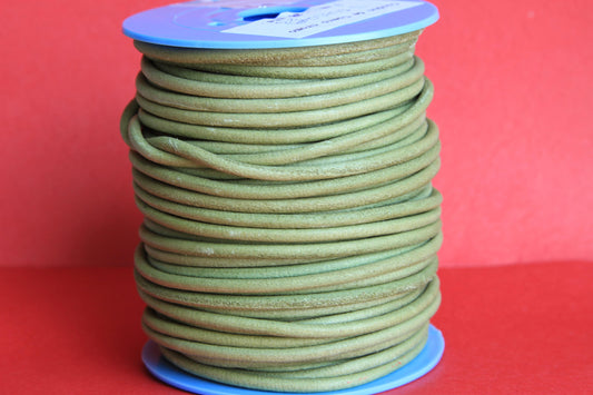 MADE in EUROPE 2 yards of suede cord, 3mm round suede cord (3crovca)