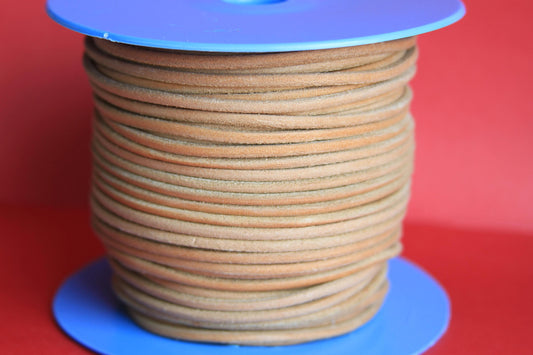 MADE in EUROPE 2 yards of suede cord, 3mm round suede cord (3cronat)