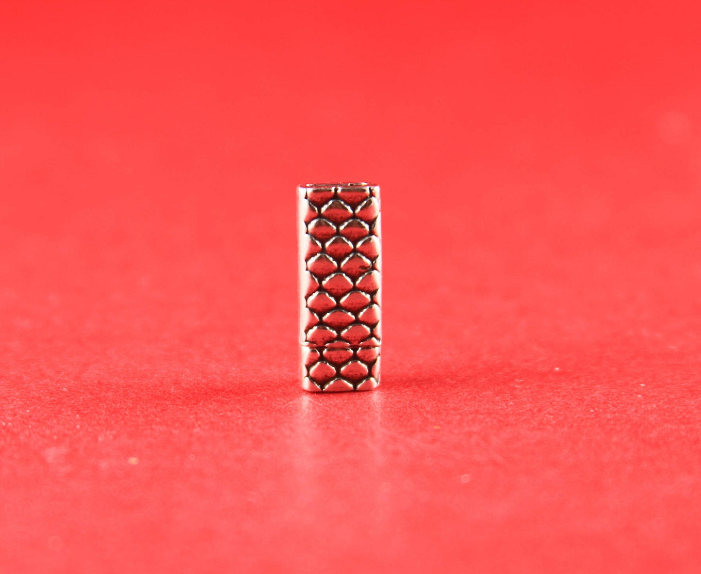 FC0189>>MADE in EUROPE 5mm flat cord zamak clasp , snakeskin clasp, 5mm cord clasp, zamak clasp  Qty1