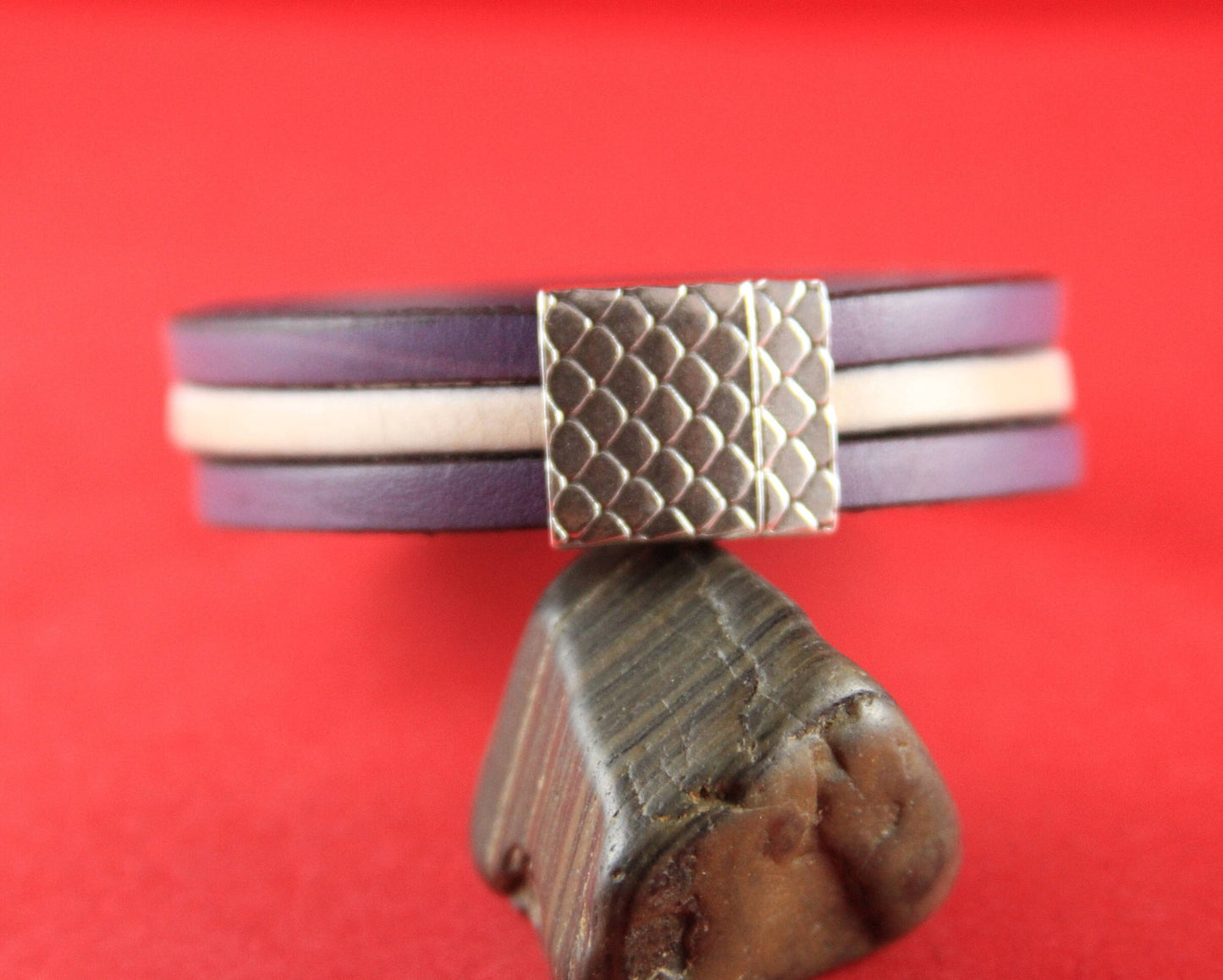 FC0066>>MADE in EUROPE zamak 15mm flat cord clasp, flat leather cord clasp, 15mm flat clasp Qty1