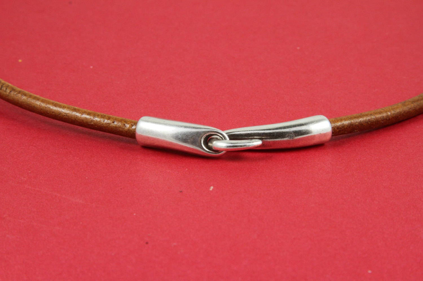 RC0074>>MADE in EUROPE 2 zamak hook clasps, 3mm round cord clasps, 3mm round cord zamak hook clasp Qty2
