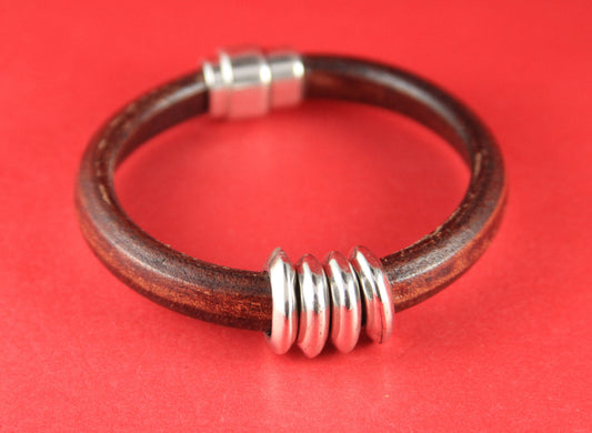 LS0045>>MADE IN EUROPE 4 zamak ring sliders, licorice ring slider, 10x6mm  sliders, silver ring sliders(ablz146s) Qty4