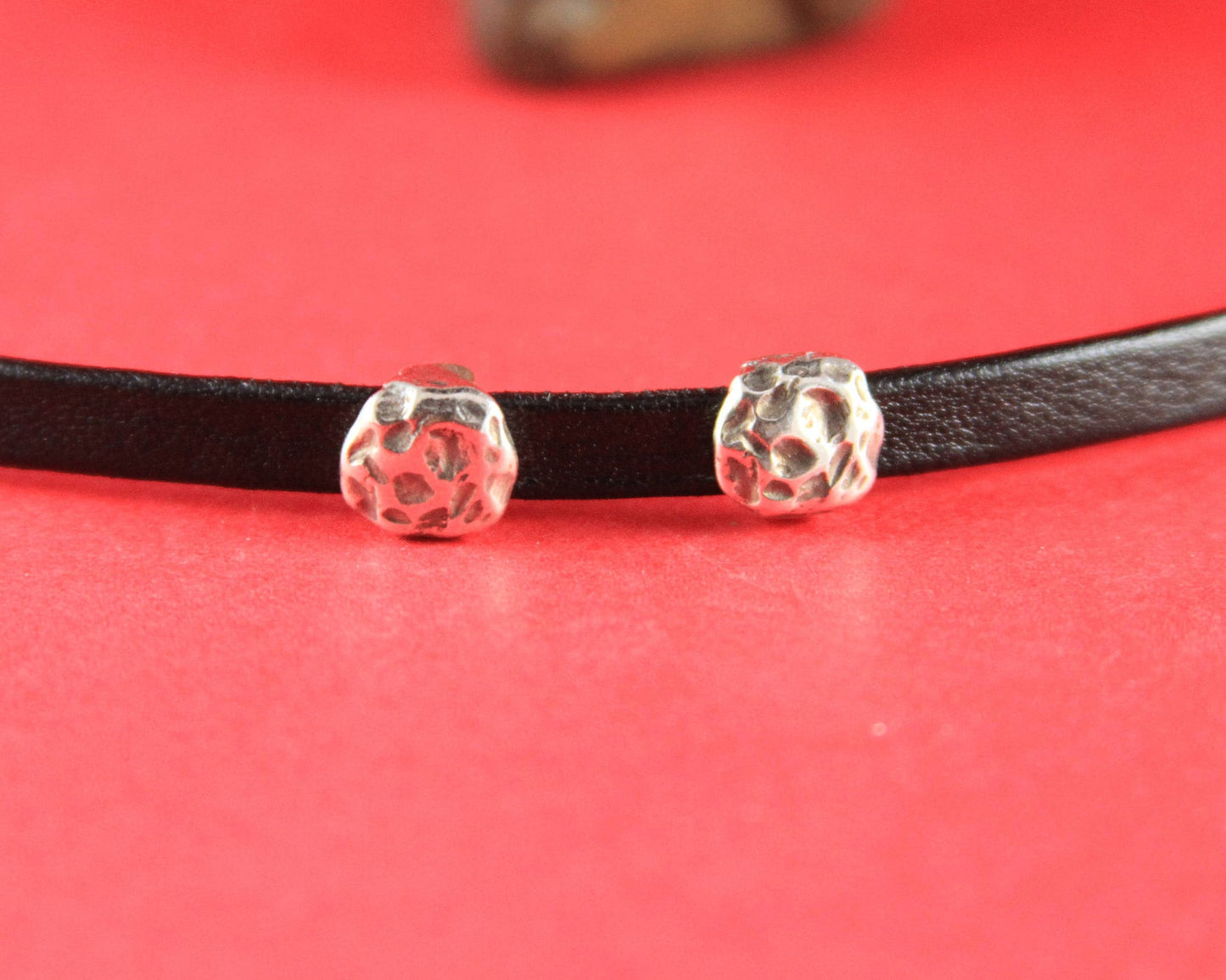 FS0229>>MADE in EUROPE 4 zamak rustic sliders,5mm flat cord zamak slider,flat cord zamak slider,irregular slider for 5mm cord (Ablz89s) Qty4