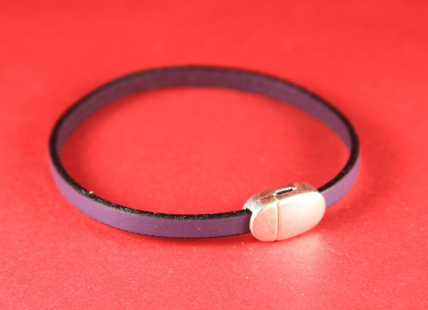 FC0269>>MADE IN EUROPE zamak clasp, 5mm flat cord clasp, bracelet clasp, flat cord clasp Qty1
