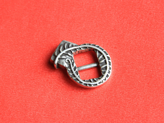 FC0259>>MADE in EUROPE zamak buckle clasp, flat zamak buckle clasp, flat cord clasp, 10mm flat cord clasp, (78803/10) Qty1