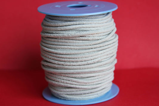 MADE in EUROPE 2 yards of suede cord, 3mm round suede cord (3crobla)
